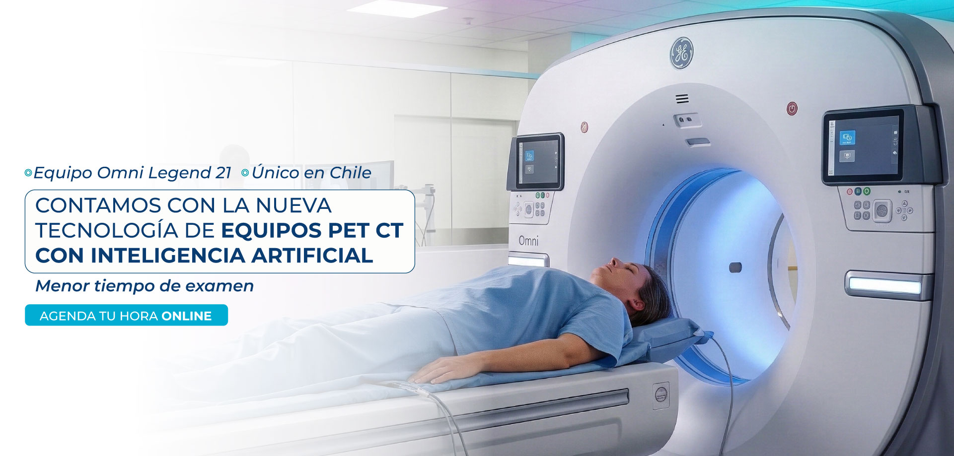 Contamos con la nueva Tecnología de Equipos PET CT con inteligencia artificial