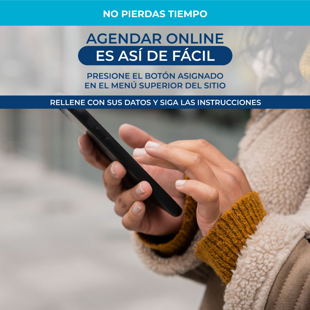 Agendar Online es así de fácil