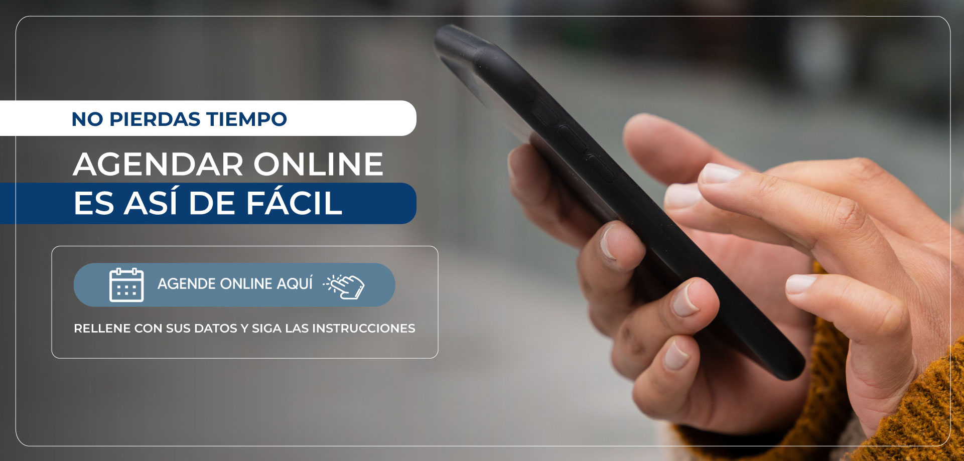 Agendar Online es así de fácil